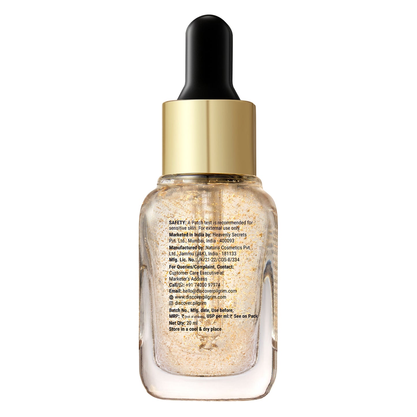 Pilgrim 24K Gold Face Serum with Niacinamide & Hyaluronic Acid