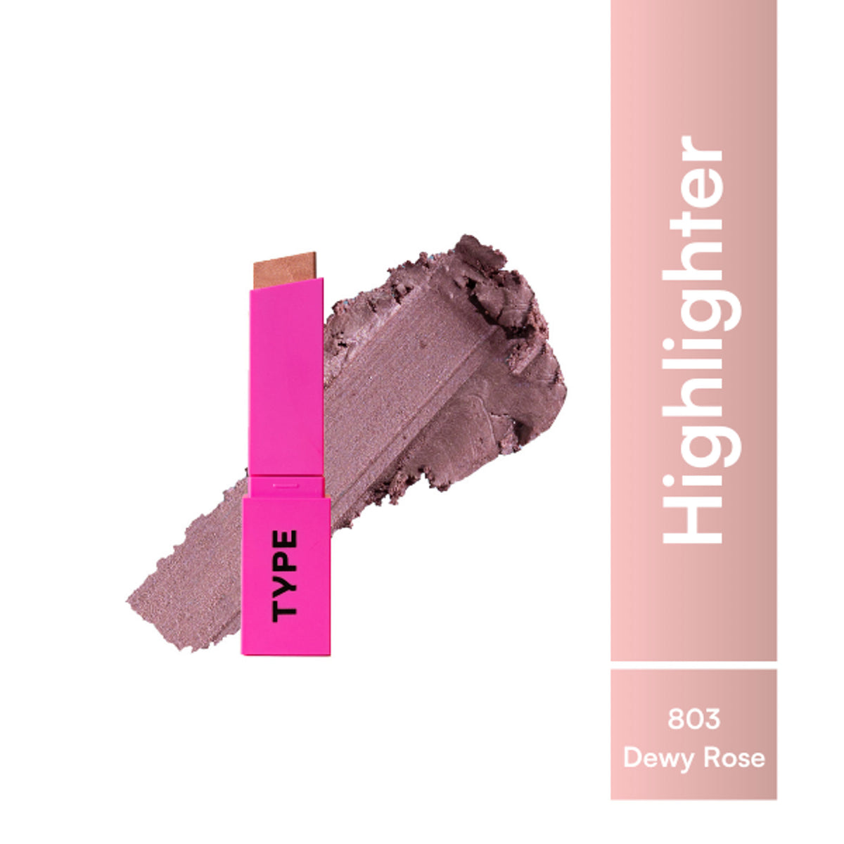 Type Beauty Blush Stick For Oily And Acne Prone Skin with Azelaic Acid - Dewy Rose