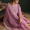 Dhiyona IE Ethnic Motifs Embroidered Thread Work Kurta With Trousers & Dupatta
