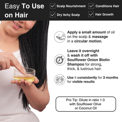 Soulflower Coldpressed Castor Carrier Oil
