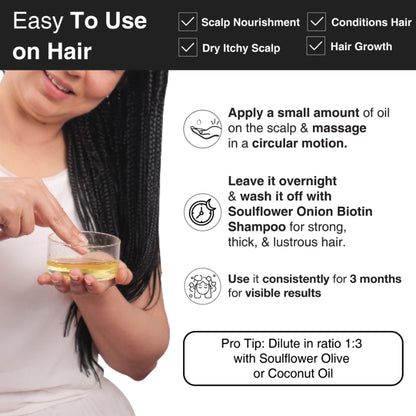 Soulflower Coldpressed Castor Carrier Oil