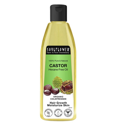 Soulflower Coldpressed Castor Carrier Oil