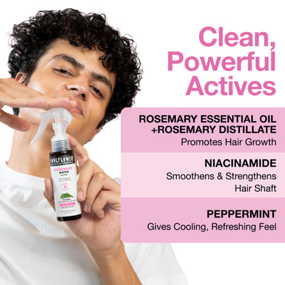 Soulflower Rosemary Water Hair Serum Spray