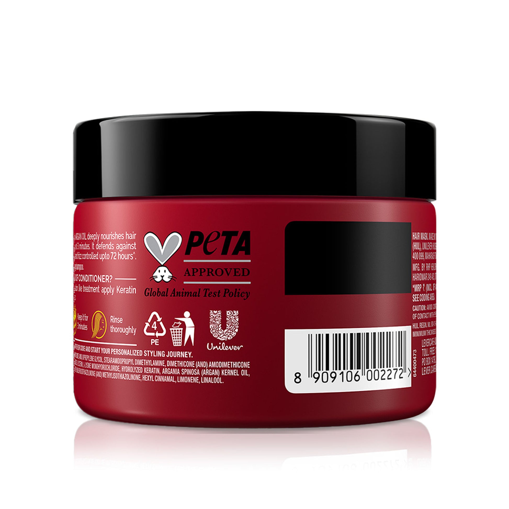 Tresemme Keratin Smooth Deep Conditioning Hair Mask for Stronger Smoother Hair with Argan Oil
