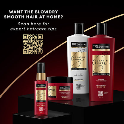 Tresemme Keratin Smooth Deep Conditioning Hair Mask for Stronger Smoother Hair with Argan Oil