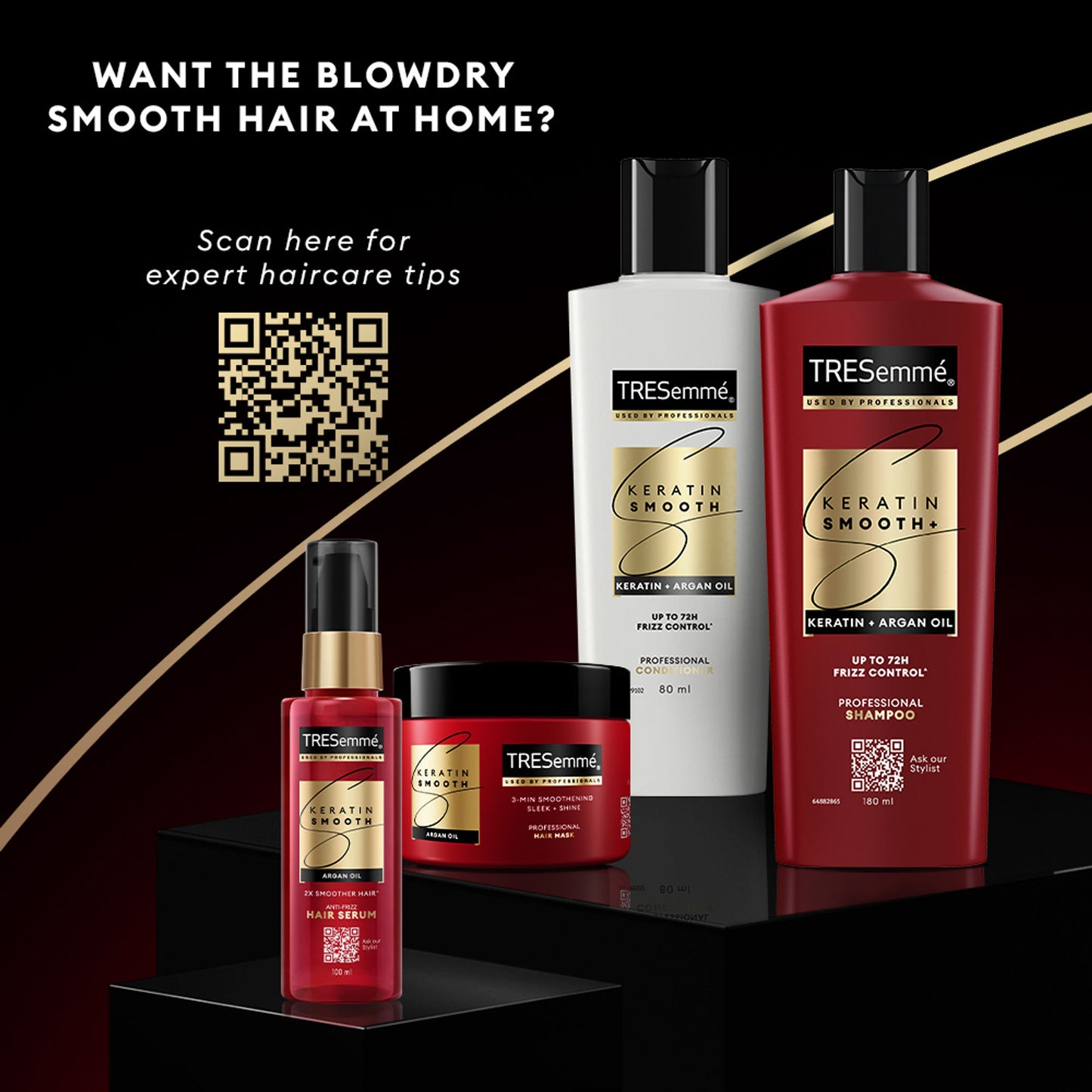 Tresemme Keratin Smooth With Argan Oil Shampoo