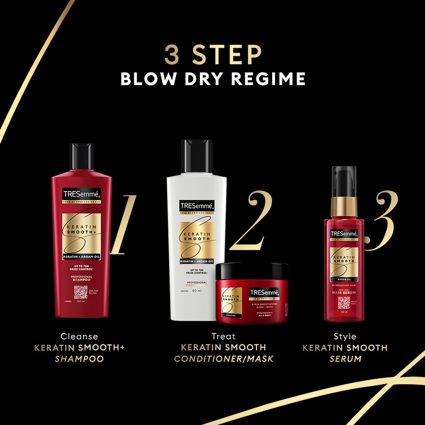Tresemme Keratin Smooth With Argan Oil Shampoo