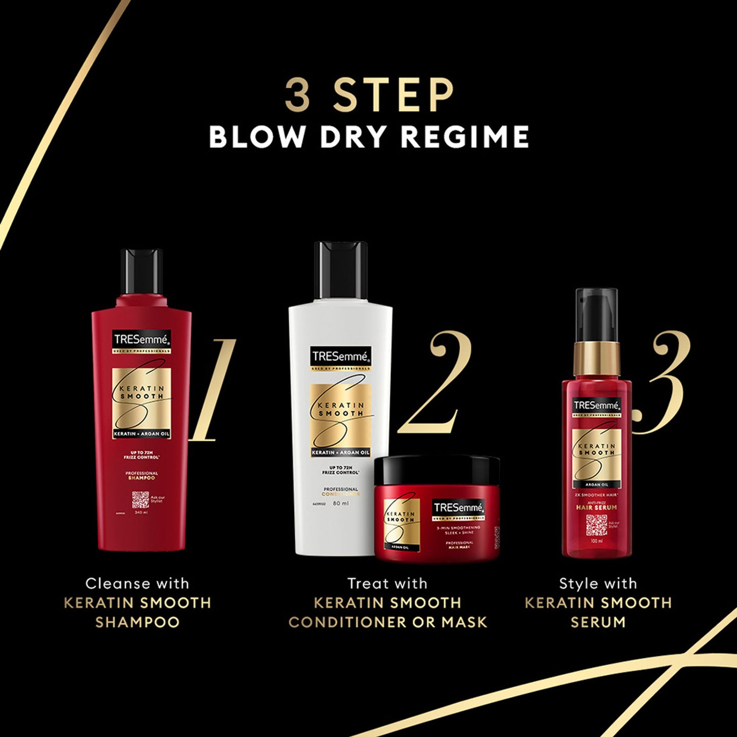 Tresemme Keratin Smooth With Argan Oil Shampoo