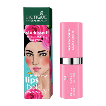 Biotique Starkissed Moist Matte Lipstick - Blood Moon