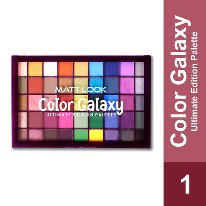 Matt look Color Galaxy Ultimate Edition Palette