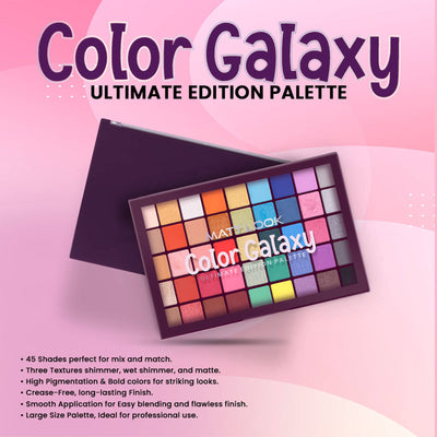 Matt look Color Galaxy Ultimate Edition Palette