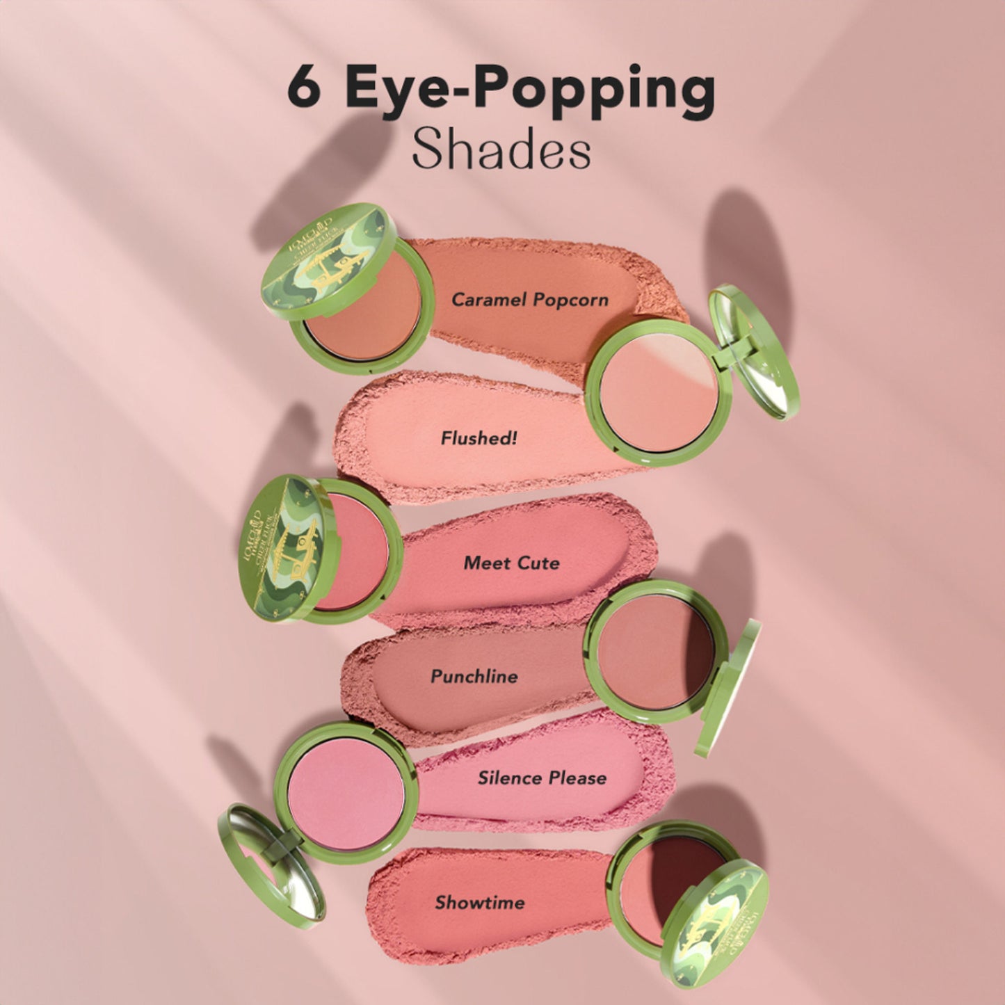 LoveChild Masaba Mattifying Powder Blush - Punchline