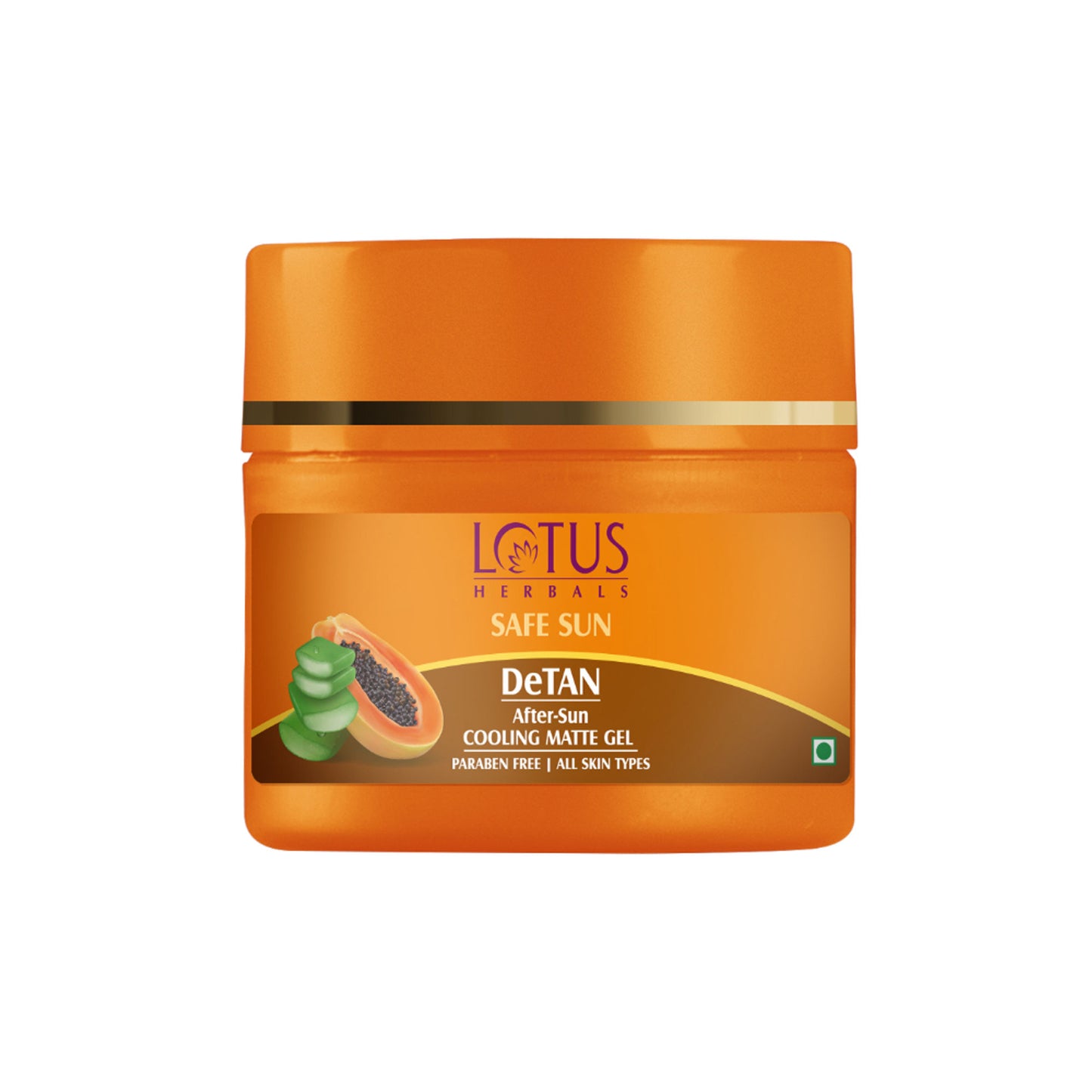 Lotus Herbals Safe Sun De Tan After Sun Cooling Matte Gel