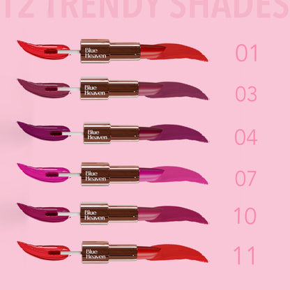 Blue Heaven Love Duo 2 In 1 Dual Sided Lipstick - 10