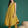 Indyancart SN Women's Solid Regular Kurta with Trousers