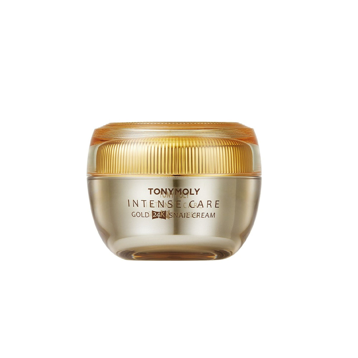 TONYMOLY Korean Intense Care Gold 24K Snail Cream with Niacinamide to Brighten & Firm Dry,Dull Skin