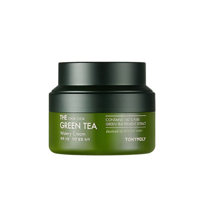 TONYMOLY Korean The Chok Chok Green Tea Watery Cream