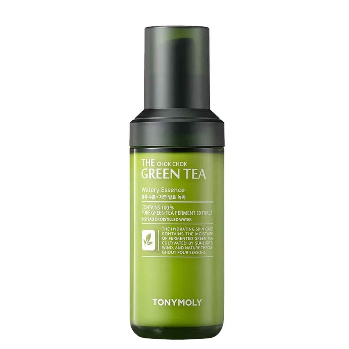 TONYMOLY Korean The Chok Chok Green Tea Watery Essence-Highly Concentrated Hydration for Dry Skin