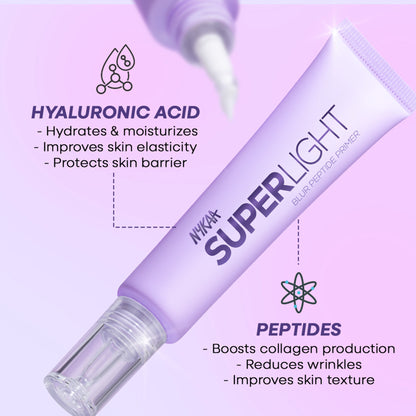 Nykaa Cosmetics Superlight Blur Peptide Primer