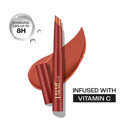 Lakme 9 to 5 Forever Matte Lip Crayon - Classic Nude