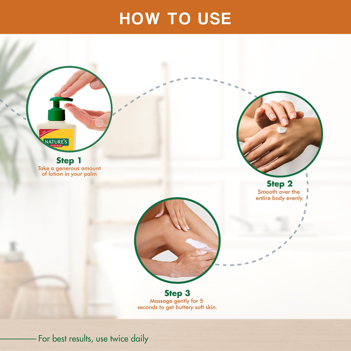 Nature's Essence Nourishing Body Lotion Almond & Honey