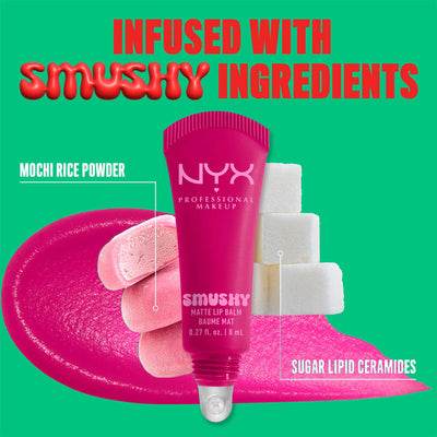 NYX Professional Makeup Smushy Matte Lip Balm - She'S Serving