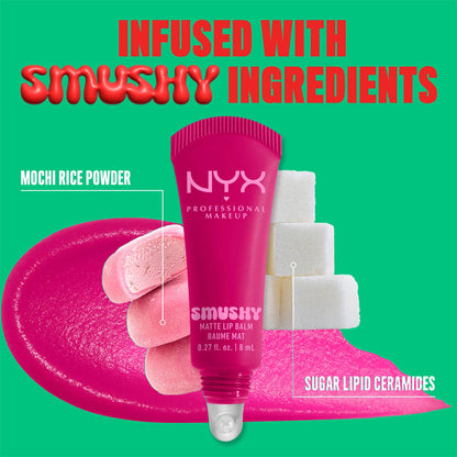 NYX Professional Makeup Smushy Matte Lip Balm - She'S Serving