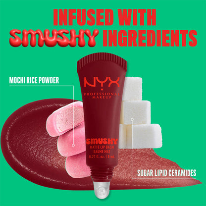 NYX Professional Makeup Smushy Matte Lip Balm - Swipe 2 Smooth