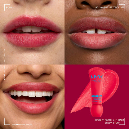 NYX Professional Makeup Smushy Matte Lip Balm - Sassy Stuff