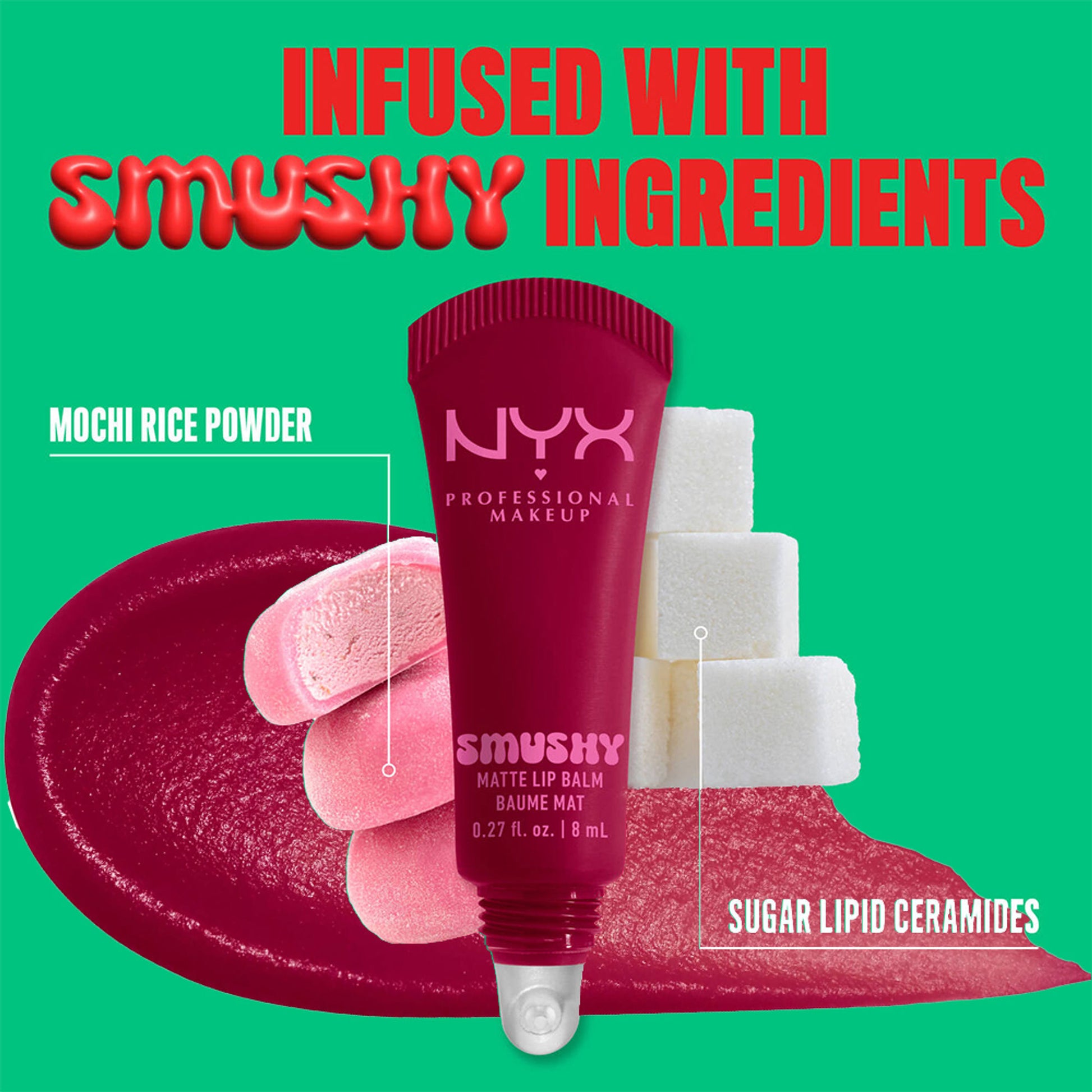 NYX Professional Makeup Smushy Matte Lip Balm - Squeeze N' Sizzle