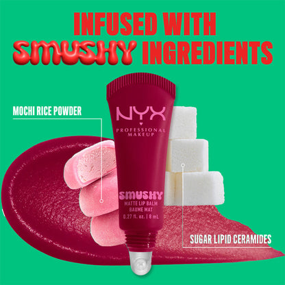 NYX Professional Makeup Smushy Matte Lip Balm - Squeeze N' Sizzle