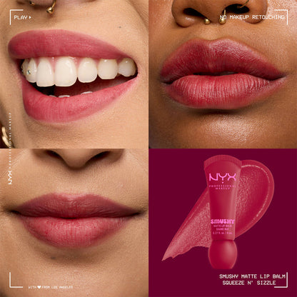 NYX Professional Makeup Smushy Matte Lip Balm - Squeeze N' Sizzle