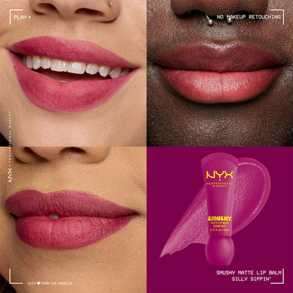 NYX Professional Makeup Smushy Matte Lip Balm - Silly Sippin