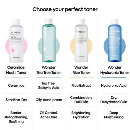 TONYMOLY Korean Wonder Hyaluronic Acid Chok Chok Toner to Hydrate, Plump Skin & Smooths Wrinkles