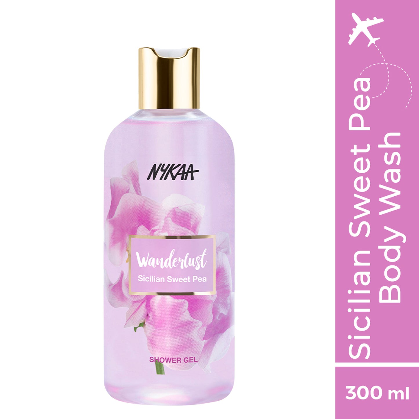 Nykaa Wanderlust Sicilian Floral Bloom Shower Gel