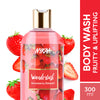 Nykaa Wanderlust Perfume Body Wash - Hydraing & Cleansing - Strawberry Daiquiri