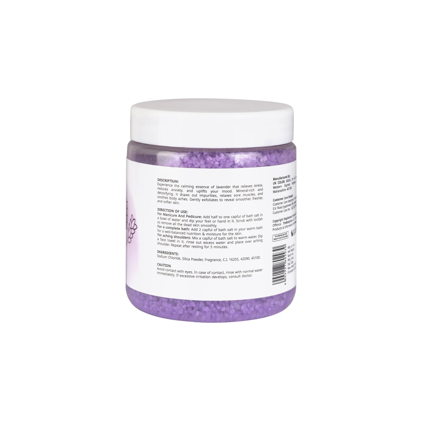 The Body Care Lavender Bathsalt