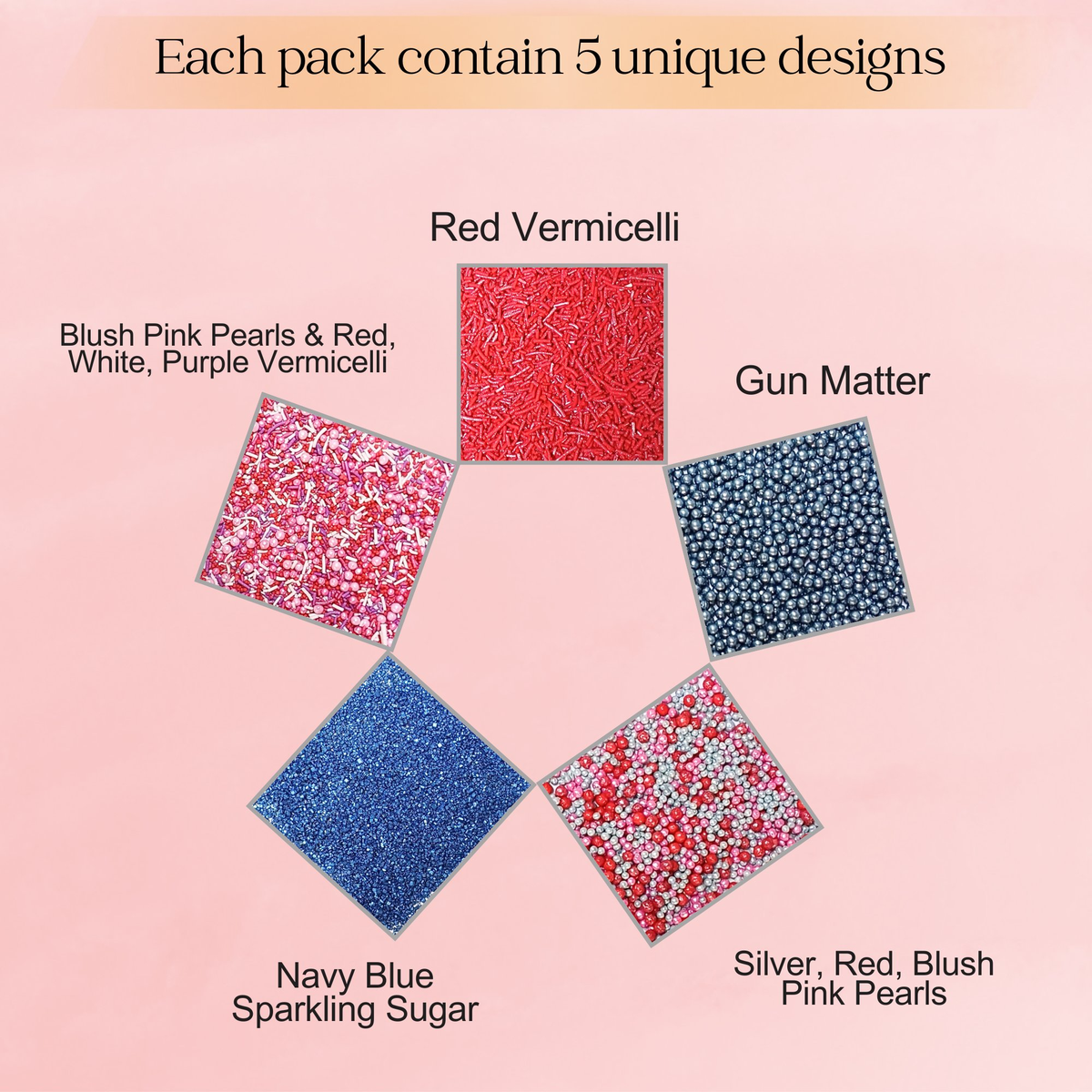 Confect Fusion Mashup Sprinkles FM Multipack 38