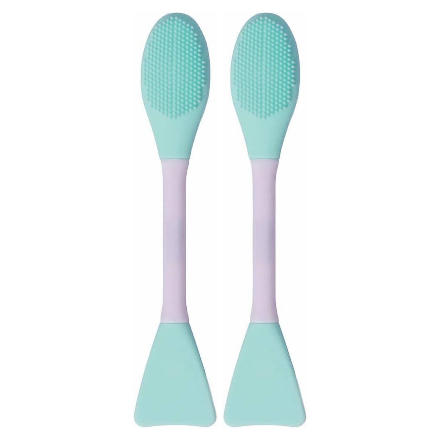 Allure Dual-Sided Face Cleansing Brush & Mask Applicator - Pack Of 2
