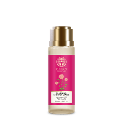 Forest Essentials Silkening Shower Wash - Indian Rose Absolute