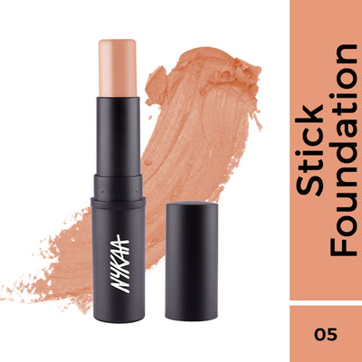 Nykaa Cosmetics SKINgenius Foundation Stick Conceal Contour & Corrector - Toasty Almond 05