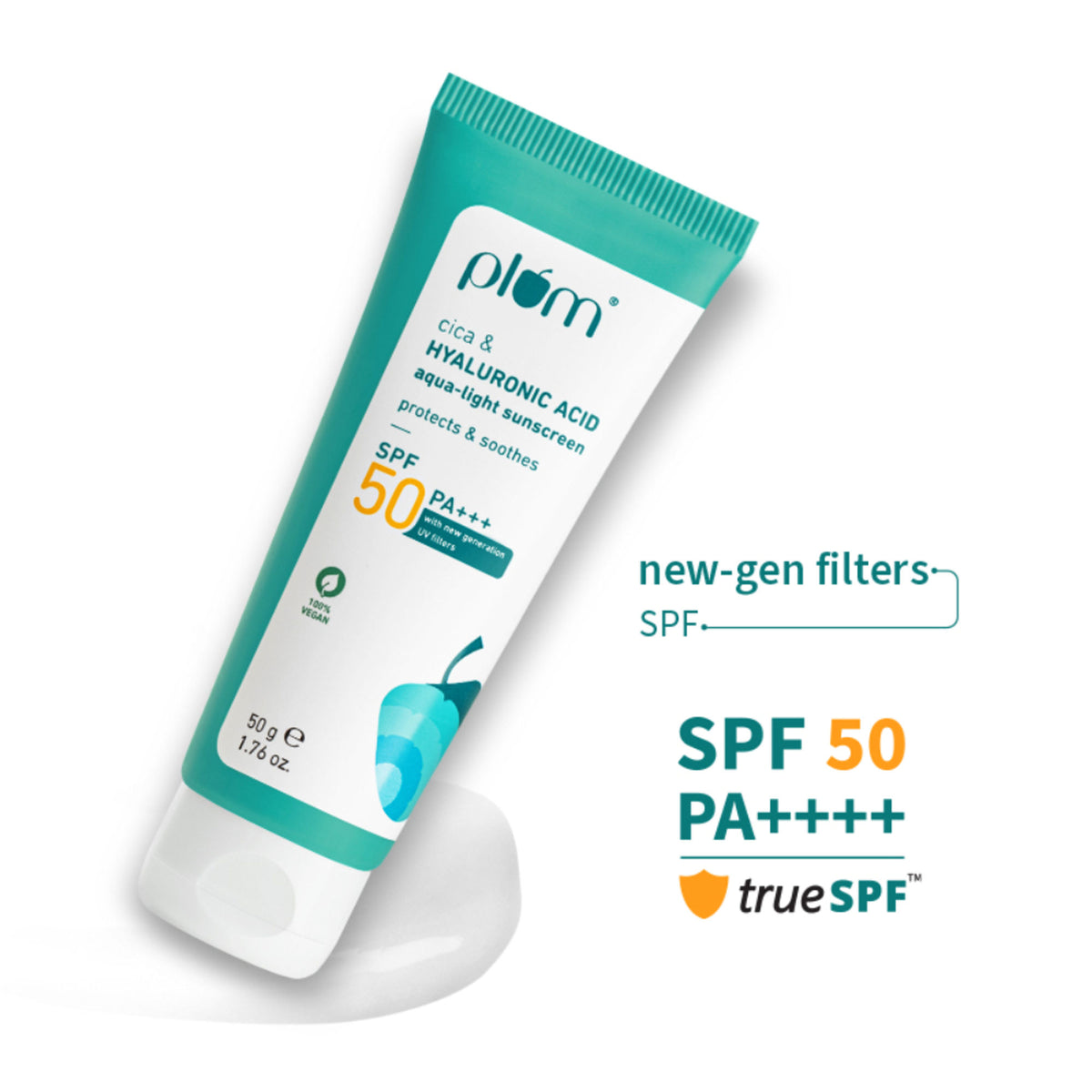 Plum Cica & Hyaluronic Acid Aqua-Light Sunscreen