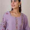 Dhiyona IE Women Floral Embroidered Kurta with Trousers & Dupatta