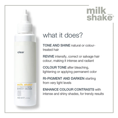 Milkshake Ammonia Free Conditioning Direct Color - Clear
