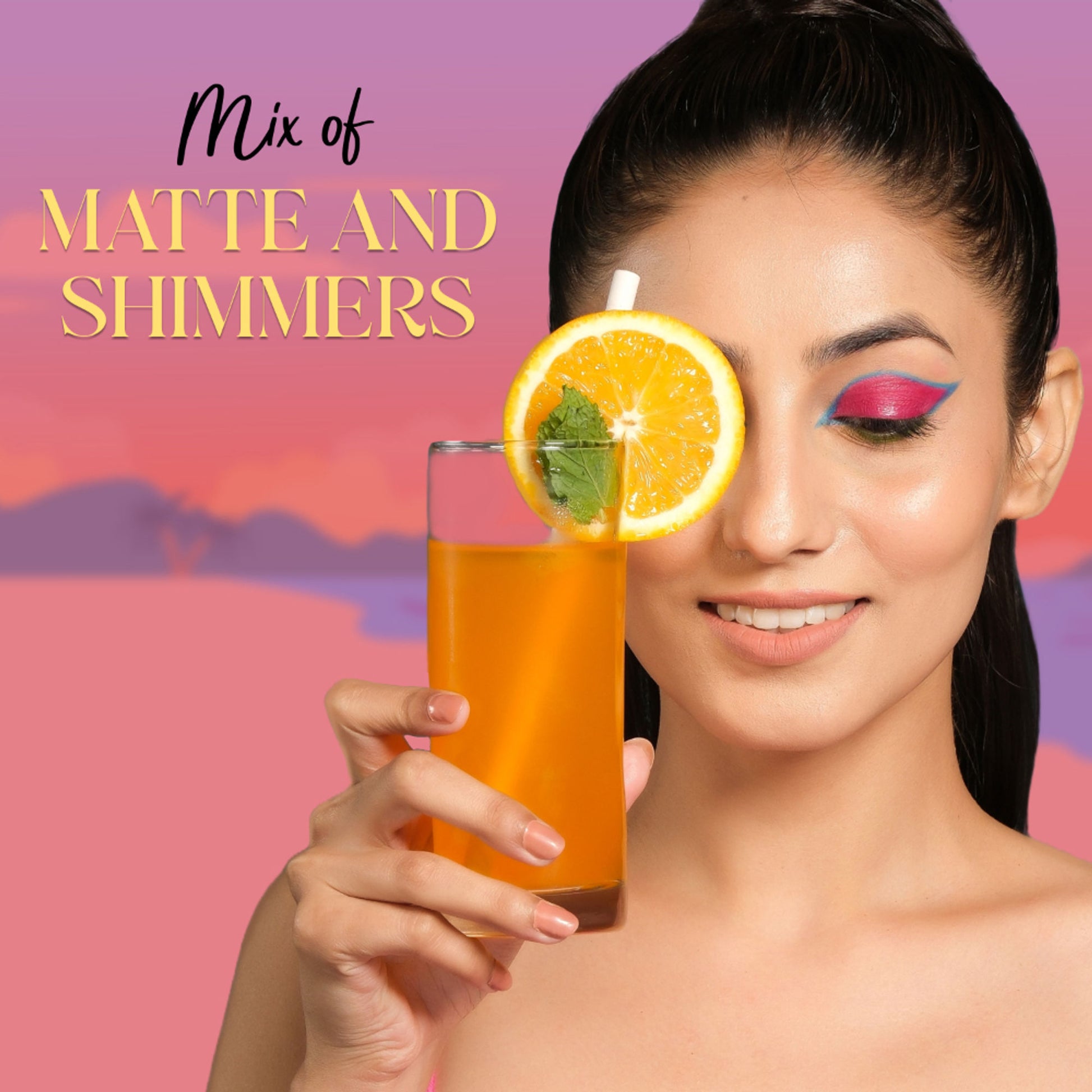GLAM21 Eye Spirits Eye Shadow Palette - Mimosa-01