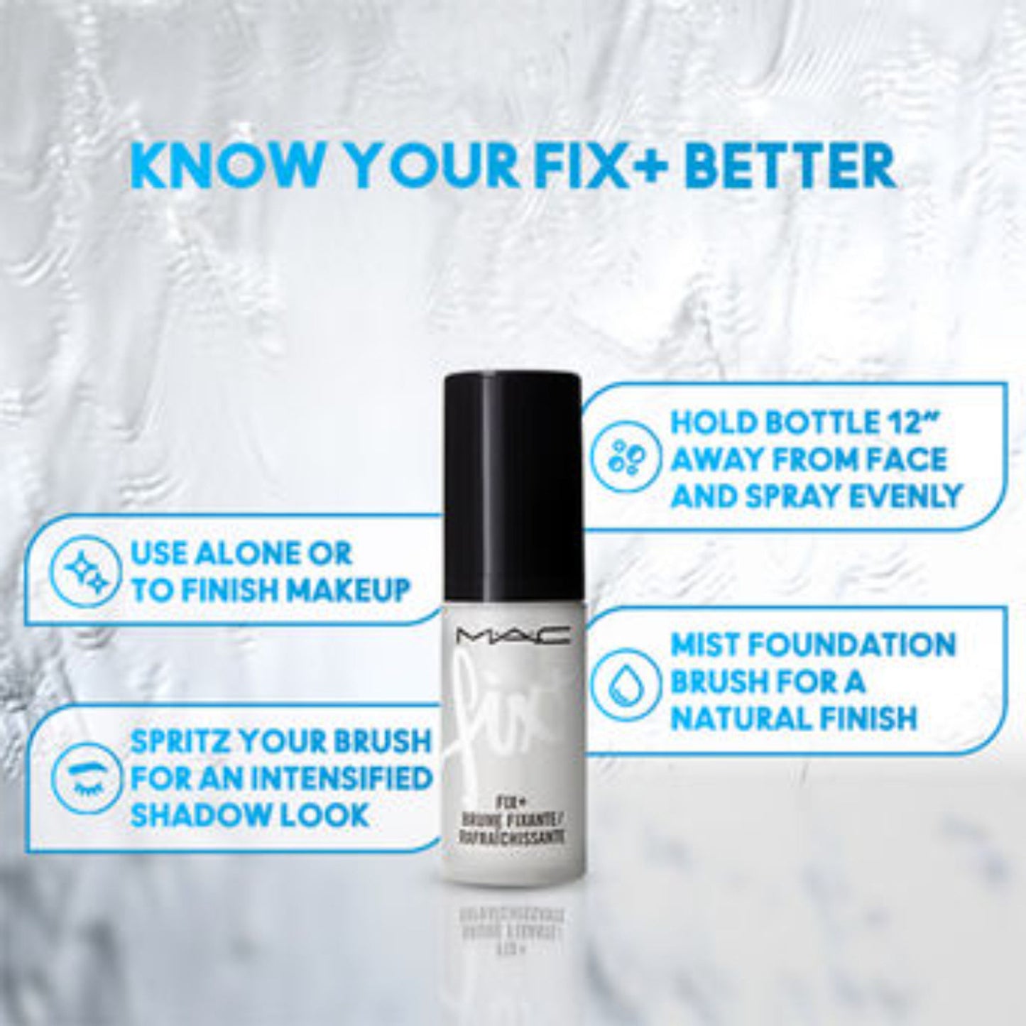 M.A.C Prep + Prime Fix+Brume Fixante Setting Spray-Travel Size