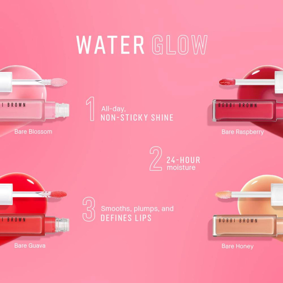 Bobbi Brown Extra Plump Tinted Lip Serum with Hyaluronic Acid (Lip Gloss) - Bare Pink