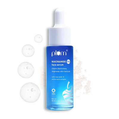 Plum 5% Niacinamide Face Serum With Rice Water