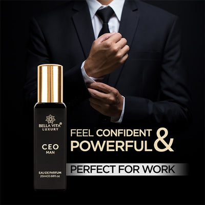 Bella Vita Organic Light & Dark (CEO Man & White OUD) Perfume Combo For Him