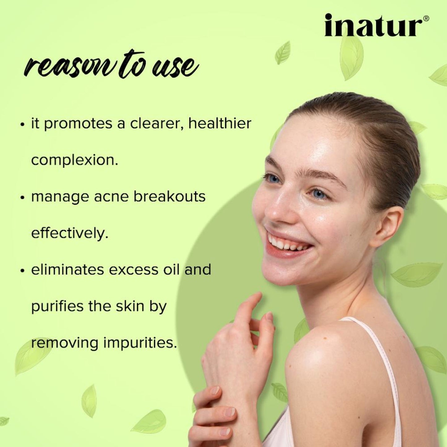 inatur Tea Tree Facial Kit, for Glowing & Clear Skin, with Cleanser, Scrub, Gel & Face Pack